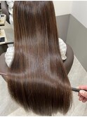 髪質改善トリートメント×天使の輪ができるロングヘア