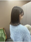 wカラーでグレージュ