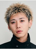仙台スパイキーショートツイストスパイラルパーマ短髪30代40代◆