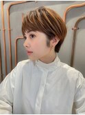 ☆ミニウルフレイヤーカット顔周り前髪韓国ショートボブ錦糸町48