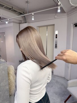 レアル 心斎橋 大阪(REAL) 髪質改善/レイヤー/ダブルカラー/ブリーチ/ハイライト/心斎橋