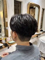 サンバイセライロ 千葉(SAN. by celilo)&nbsp;メンズトレンドヘア/ニュアンスパーマ/センターパート/関祐翔