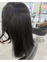 サロンドニケ&nbsp;他店縮毛矯正をオイルストレートでサラサラツヤツヤ髪質改善！