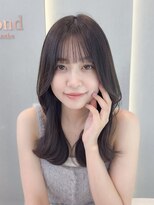 ロンド ブランシュ 錦糸町北口(Lond blanche)&nbsp;オリーブグレー/韓国風巻き/レイヤーカット/くすみベージュ