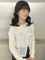 チグン(Jigun)&nbsp;韓国風ミディアムレイヤーカット♪