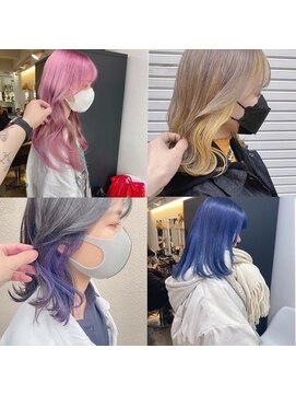 アイリス(iRIS) ホワイトブリーチ、ダブルカラー、ケアブリーチ、ホワイトヘア