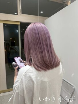 ダブルカラー/セミディ/シアーカラー/姫カット/いわき/小名浜