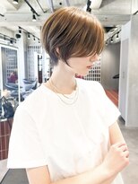 ロンド エメ 柏(Lond aimer)&nbsp;大人ガーリー/レイヤーショート/前髪白髪/20代30代40代50代/柏柏