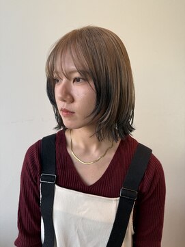 サラ ビューティー サイト 古賀店(SARA Beauty Sight) ボブレイヤー/ウルフレイヤー/エンドカラー/デザインカラー