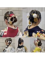 ヴィックス クリスタル(VIC’S crystal)&nbsp;成人式ヘア　AKANE