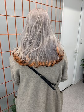 ペレ 原宿(PELE) 着物ヘア/大人ガーリー/ダークアッシュ/似合わせカット/原宿