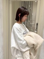 グラッド(glad) 首元すっきり*ぱつっとラインのミニボブ