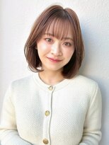 モッズヘア 越谷(mod's hair)&nbsp;内巻きボブレイヤー/大人可愛い/ミルクティーベージュp越谷