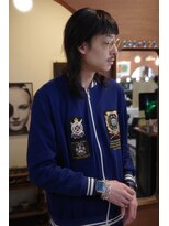 エディ(Edy)&nbsp;メンズウルフカットローライト外国人風眉毛カット岡山