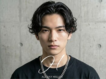 オールデイハローズ 草津店(ALL DAY HELLO'S)の写真/メンズサロン【完全個室】カット+眉ワックス+フェイシャル+癒しのヘッドスパ¥12350