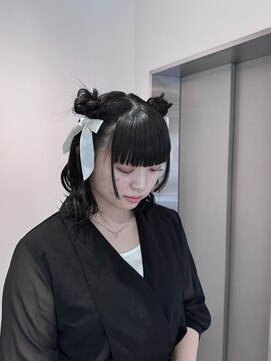 アヴァンスアンス 広島袋町店(AVANCE.ens) クラゲヘアアレンジ