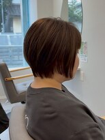 ソレ 森田店(SOLE.)&nbsp;透明感ブラウン/ナチュラルショートボブ/艶髪
