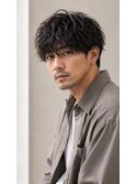 【大人の印象UP】シャドウパーマ/マッシュでこなれ感演出
