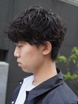 クオル キャスト 神戸三宮(QOL×cast)&nbsp;シンプルシャドウパーマニュアンスマッシュ