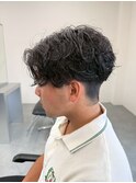 宇都宮メンズカットメンズパーマ波巻きスパイラルパーマツイスパ