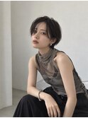 池袋/髪質改善/縮毛矯正/ハンサムショート/小顔マッシュショート