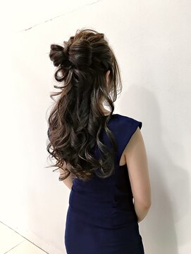 グリーン(green) リボンヘア