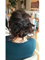 ヘアーズカフェ アン(HAIR'S CAFE an) 結婚式ヘアーアレンジ