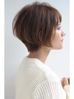 トリッカ 代官山(tricca)&nbsp;ショコラブラウンのショートヘア