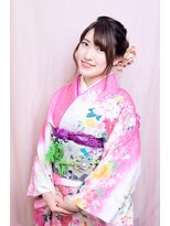 アイルビーヘア(I'll b hair)&nbsp;【下北沢＊I'll b hair＊】振袖に似合う編み込み着物ヘア