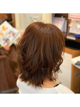 ヘアースペース アモール(Hair Space Amor) ピンクベージュ