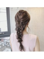 ダヴィン 中目黒(DaVin)&nbsp;【DaVin】【中目黒】ゆるふわ編みおろしアレンジ