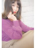 ミラレスカ 前髪パッツンの切りっぱなしボブbyウラタニ