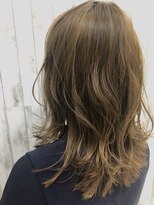 カイノ イオンモール草津店(KAINO)&nbsp;ハイライト×ミルクティーベージュ