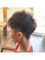 ティア ヘアデザイン(Theia hair design)&nbsp;ツーブロック×束感ショート