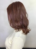 オースト ヘアー ステラ 新宿店(Aust hair Stella)&nbsp;ラフセミディ×イルミナ☆ピンクグレージュ　K