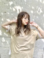 タヤ アトレ恵比寿店(TAYA)&nbsp;シースルーバング×大人可愛いゆるふわパーマ