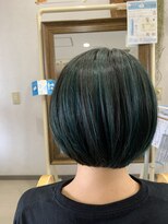 湊(minato)&nbsp;ボブにデザインカラー