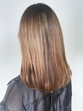 アイティーバイアルバム 下北沢店(IT by ALBUM) ワンカールセミロング_ショコラベージュボブルフ_ba352701