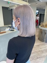 ルーブ トウキョウ(Loob. TOKYO)&nbsp;ホワイトカラー、ラベンダーアッシュ(池袋ハイトーンカラー)