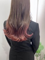 ジプソ(Gypso Hair salon)&nbsp;【 グラデーションカラー × ピンク 】
