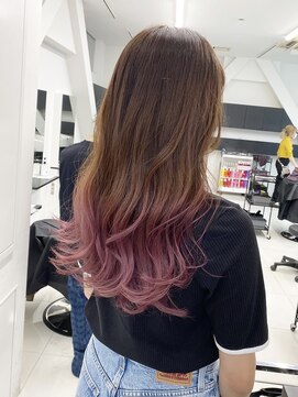 アライブ キチジョウジ(ALIVE Kichijoji) 【ALIVE吉祥寺】ピンクベージュグラデーションカラー