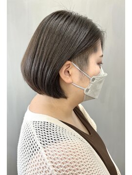 トップヘアー 中庄店(TOP HAIR fuapua) ツーブロックボブ【りり】