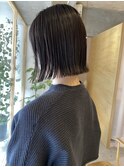 アッシュストレートボブ