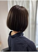 プレミアムカラーグレイヘア30代40代50代こなれヘア大人可愛い