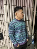 マール 矢場町(MARL)&nbsp;宮城リョータ風スパイラルパーマメンズカット