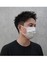 メゾンフォーメン(Maison for men)&nbsp;アップバング×ソフトツイスト