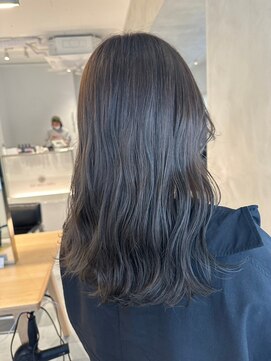 ガリカ 渋谷(Gallica) 【神山美来】透明感艶髪グレージュ/ブリーチなしダブルカラー