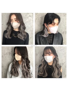 ルーツアイリー 心斎橋(ROOTS IRIE) 10代20代30代◎大人かわいい☆インナーシールエクステ☆シルバー