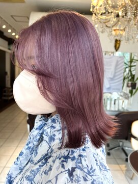 ゴッド ヘアーアンドメイク 高崎西口店(GOD Hair & Make) ピンクラベンダー
