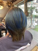 リプレシンクヘアー ウルフスタイルにダブルカラーでも髪質改善